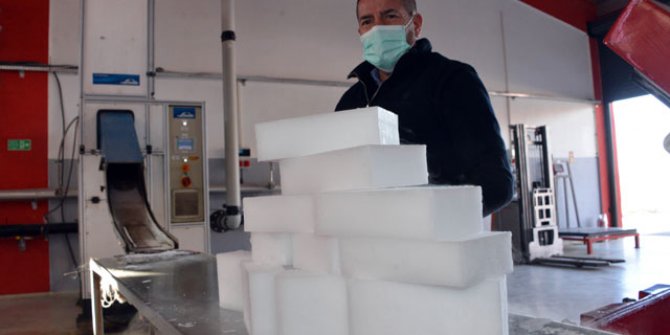 Alman aşısı, Maraş dondurması buzuyla taşınıyor