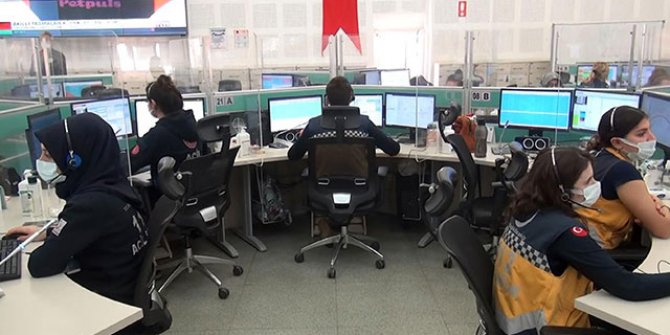112'yi yemek siparişi için arıyorlar