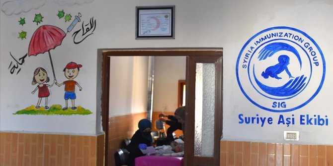 Barış Pınarı Harekatı bölgesinde çocuk felcine karşı 2. aşı kampanyası başlatıldı