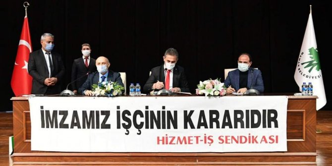 İşçi onayladı imza atıldı