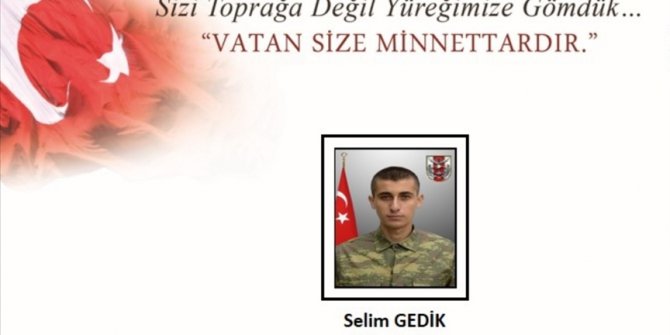 Hakkari'de patlayıcının infilak etmesi sonucu yaralanan asker tedavi gördüğü hastanede şehit oldu