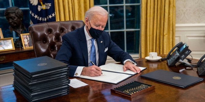 Biden ülke içinde Amerikan ürünlerinin satın alınmasına öncelik verilmesi için kararname imzaladı