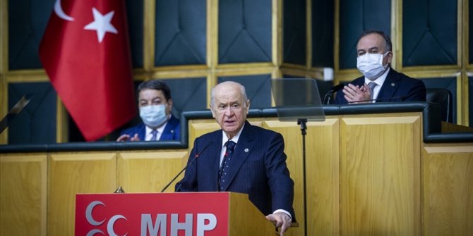 MHP Genel Başkanı Bahçeli: Son zamanlardaki saldırılarla ülkücü hareket arasında bağ kurmak zorlama bir isnattır