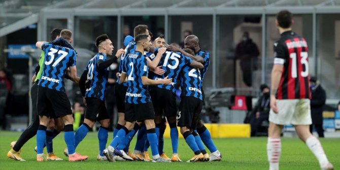 İtalya Kupası'nda Inter, Milan'ı 2-1 yenerek yarı finale yükseldi