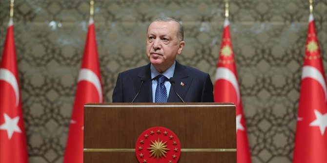 Cumhurbaşkanı Erdoğan: Üç yenilikçi aşı adayımız, faz çalışmalarına başlama arifesindedir