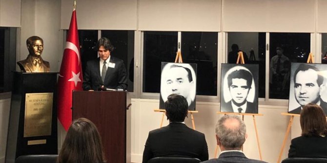 Ermeni terör örgütleri tarafından şehit edilen Los Angeles başkonsolosları anıldı