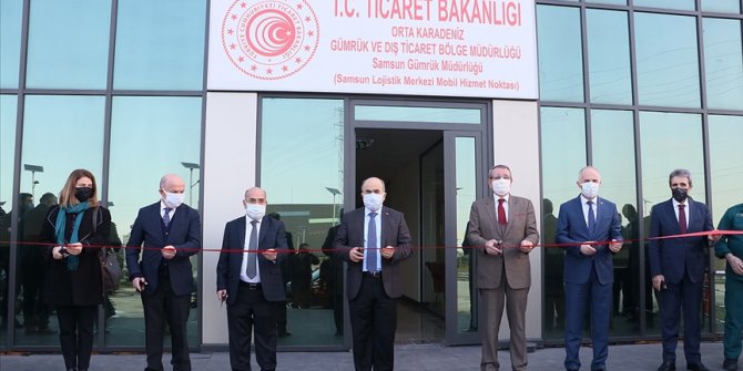 Samsun Lojistik Merkezinin Mobil Gümrük Noktası hizmete açıldı