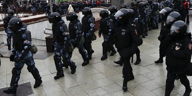 Rusya'da polis Navalnıy gösterilerinden önce güvenlik önlemlerini artırdı