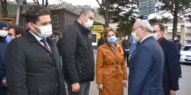 Vali Köşger, küçük Kaan'ın kök hücre bağışı kampanyasına destek verdi