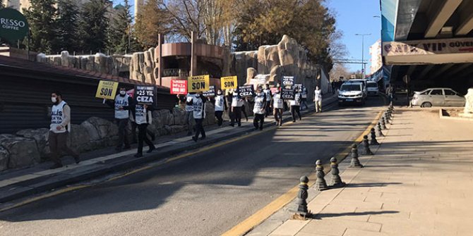 Ankara'da izinsiz gösteri yapan gruba müdahale: 24 gözaltı