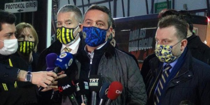 Fenerbahçe Başkanı Koç: Ne gaza geldik, ne gaza getirdik