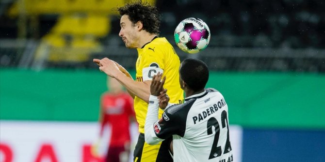 Almanya Kupası’nda Borussia Dortmund çeyrek finale yükseldi