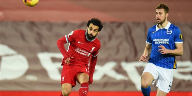 Liverpool sahasında Brighton and Hove Albion'a yenildi