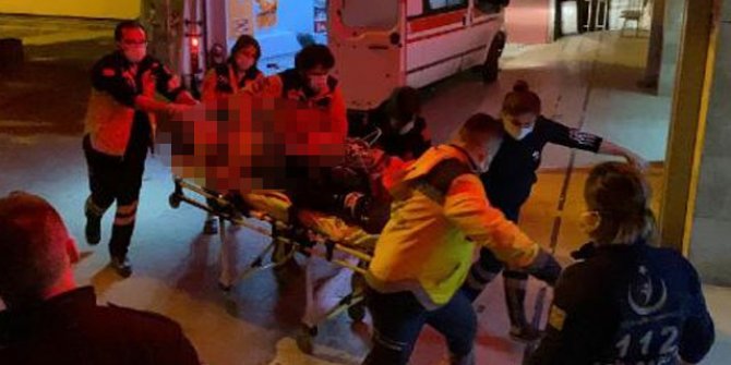 Apartmanın 8'inci katından atladığı iddia edilen genç kadın ağır yaralandı