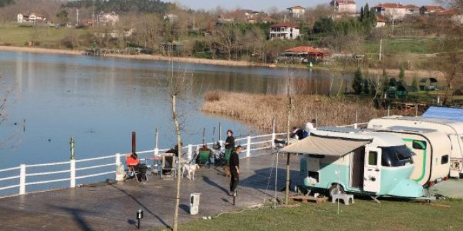 Sokağa çıkma kısıtlamaları karavan kampına ilgiyi arttırdı