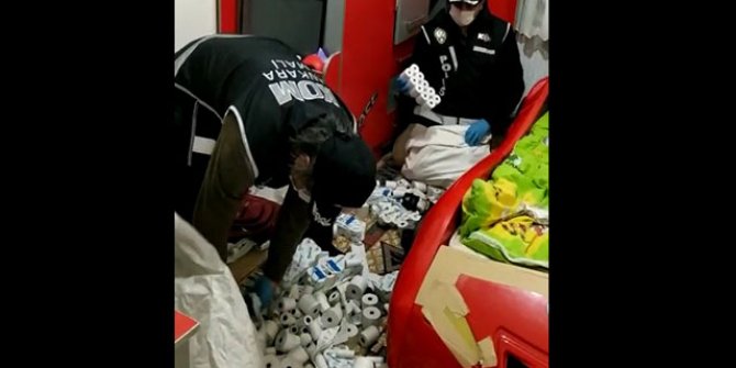 Ankara'da 'sahte fiş' şebekesine operasyon