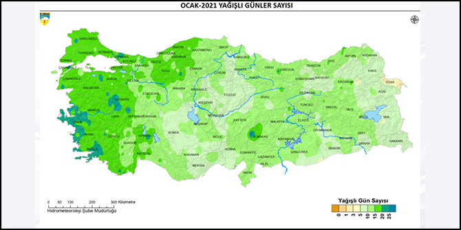 Ocak ayı yağışları sevindirdi