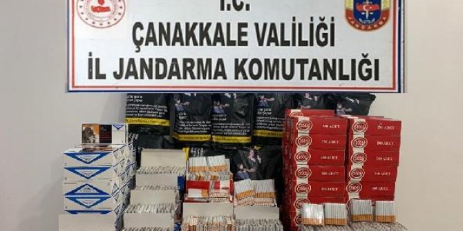 Çanakkale'de uyuşturucu operasyonu: 2 gözaltı