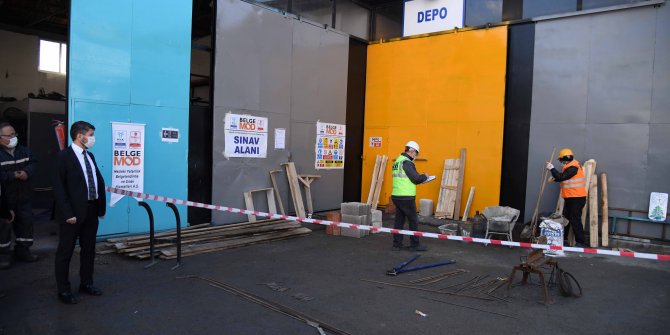 Pursaklar Belediye personeline ‘‘Mesleki Yeterlilik Belgesi’’