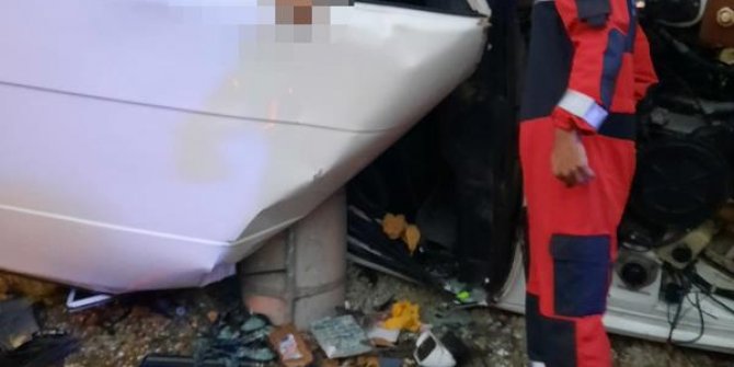 2 çocuk babası trafik kazasında hayatını kaybetti