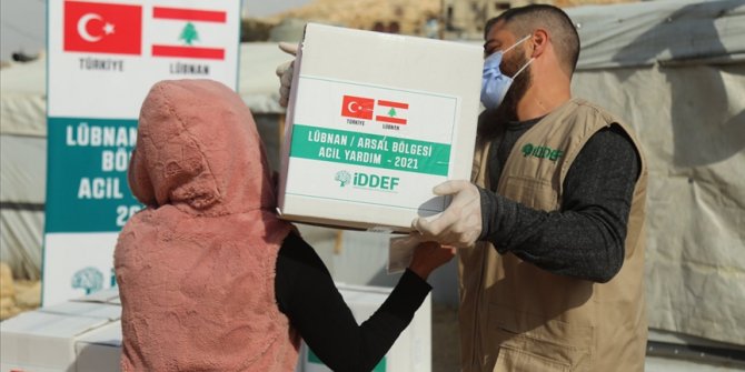 İDDEF'ten Lübnan'daki Suriyelilere gıda yardımı