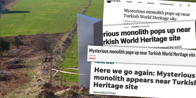 Göbeklitepe yakınlarındaki metal blok, dış basında geniş yankı buldu