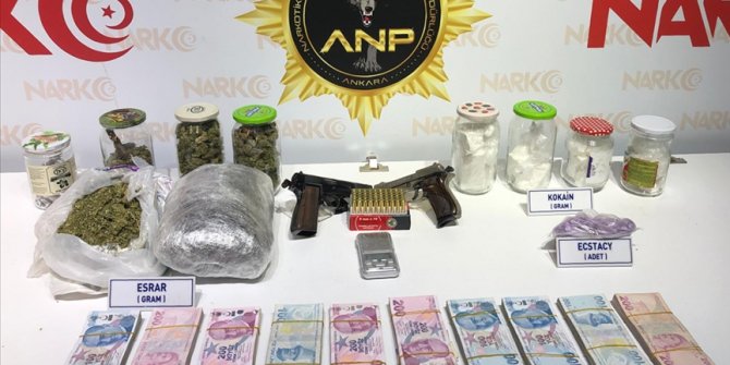 Ankara'da uyuşturucu operasyonu