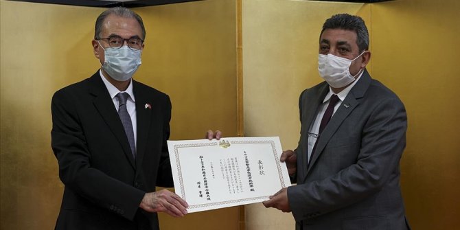 Japonya'dan 10 yıl önceki depremde yardımına koşan AFAD'a 'Japonya Büyükelçisi Ödülü'