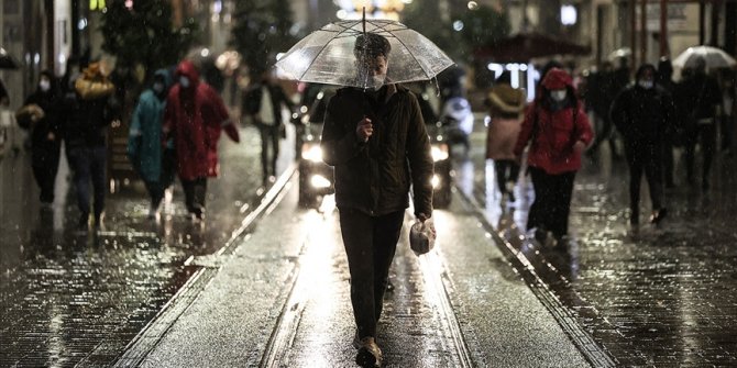 Marmara Bölgesi'nde yağmur ve sağanak bekleniyor