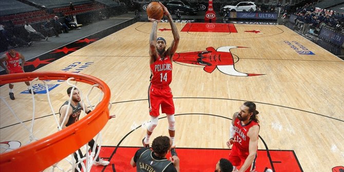 NBA'de Bulls'tan, Pelicans potasına 3 sayı yağmuru