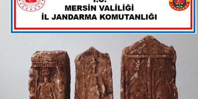 Mersin'de tarihi eser kaçakçılığı operasyonu: 5 gözaltı