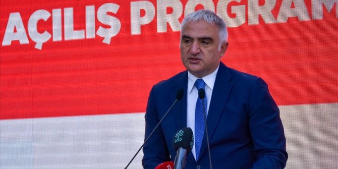 Kültür ve Turizm Bakanı Ersoy: Bakanlığımızın projeleri kapsamında turizmi 81 vilayete yaymak var