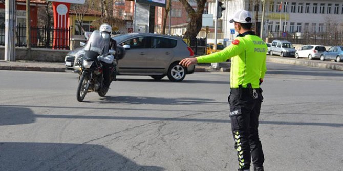 İçişleri Bakanlığı: 3 bin 549 araç trafikten men edildi