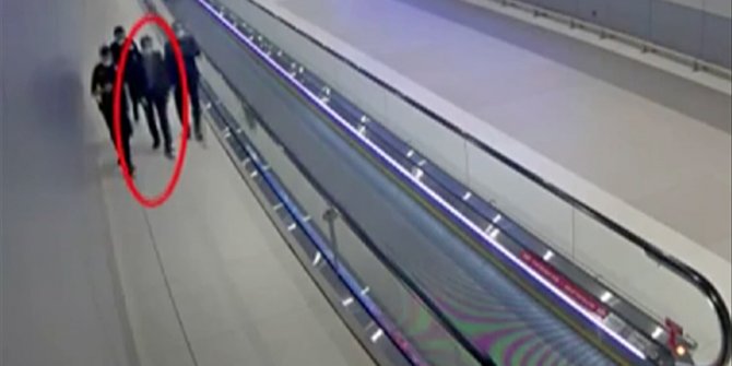 İranlı diplomatın yurt dışına kaçmaya çalışırken yakalanmasına ilişkin görüntülere ulaşıldı