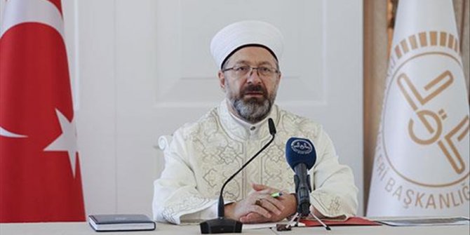 Diyanet İşleri Başkanı Erbaş, üç ayların başlangıcı dolayısıyla mesaj yayınladı