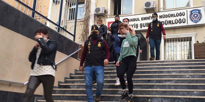 İstanbul'da fuhuş operasyonu; 27 kişi gözaltına alındı