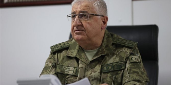 Genelkurmay Başkanı Orgeneral Güler: Harekat ile teröristlere ait karargah ve mağaraların imhası planlanmıştır