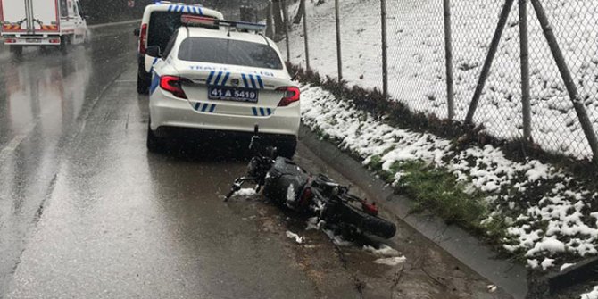 Terk edilmiş motosiklet polis ekiplerini harekete geçirdi