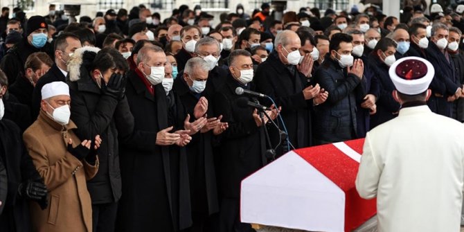Cumhurbaşkanı Erdoğan Kadir Topbaş için düzenlenen cenaze törenine katıldı