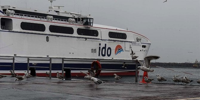 İDO ve Şehir Hatlarının bazı seferleri iptal edildi