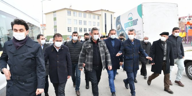 Mamak Belediyesi, tam kadro sokağa çıktı