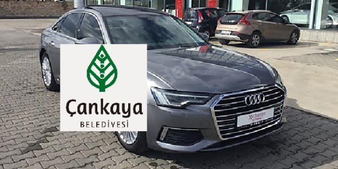 Çankaya Belediyesi’nden satılık Audi A6