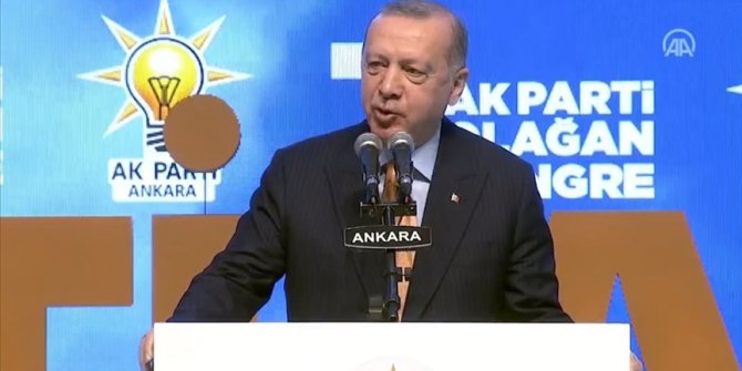 Erdoğan: İttifak ortaklarını incitmemek için bölücü terör örgütünü kınayamayanlar bize insanlıktan bahsedemez