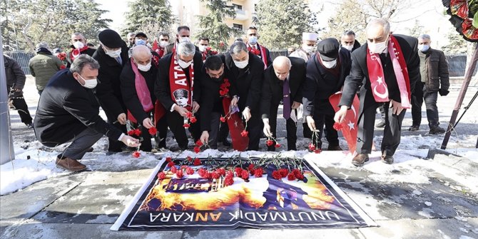 Ankara'da Merasim Sokak'taki bombalı terör saldırısında şehit olanlar anıldı
