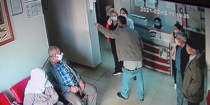 Pantolonunu indirip, sağlık çalışanlarına küfretti
