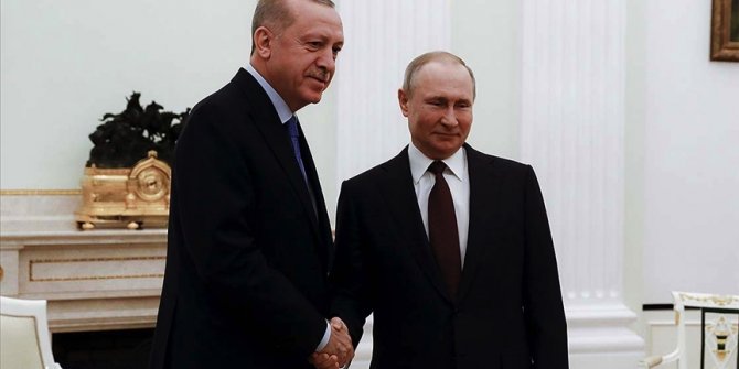 Cumhurbaşkanı Erdoğan, Rusya Devlet Başkanı Putin ile telefonda görüştü