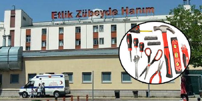 Etlik Zübeyde Hanım Hastanesi hırdavat malzemesi alacak