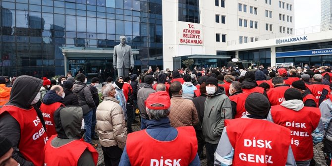 Ataşehir Belediyesine grev kararı asıldı