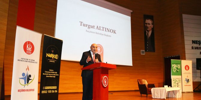 Başkan Altınok: İç tehdidin başına uyuşturucuyu koymalıyız