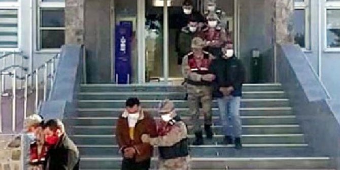 Bağ evinde uyuşturucu partisine baskın